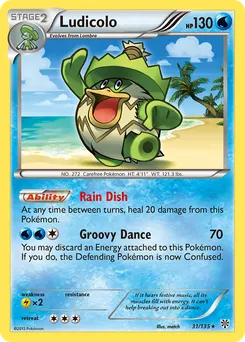 Ludicolo #31, Reverse Foil