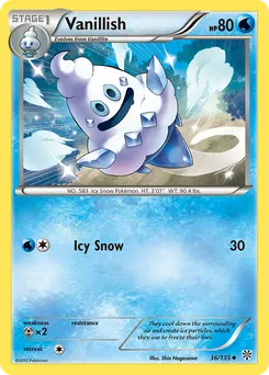 Vanillish #36, Reverse Foil