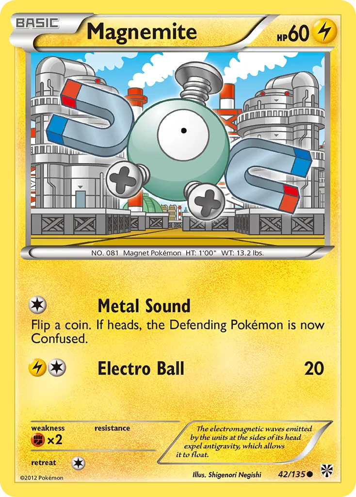 Magnemite #42, Plasma Storm