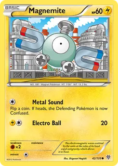 Magnemite #42, Reverse Foil
