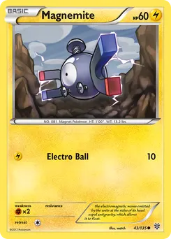 Magnemite #43, Reverse Foil