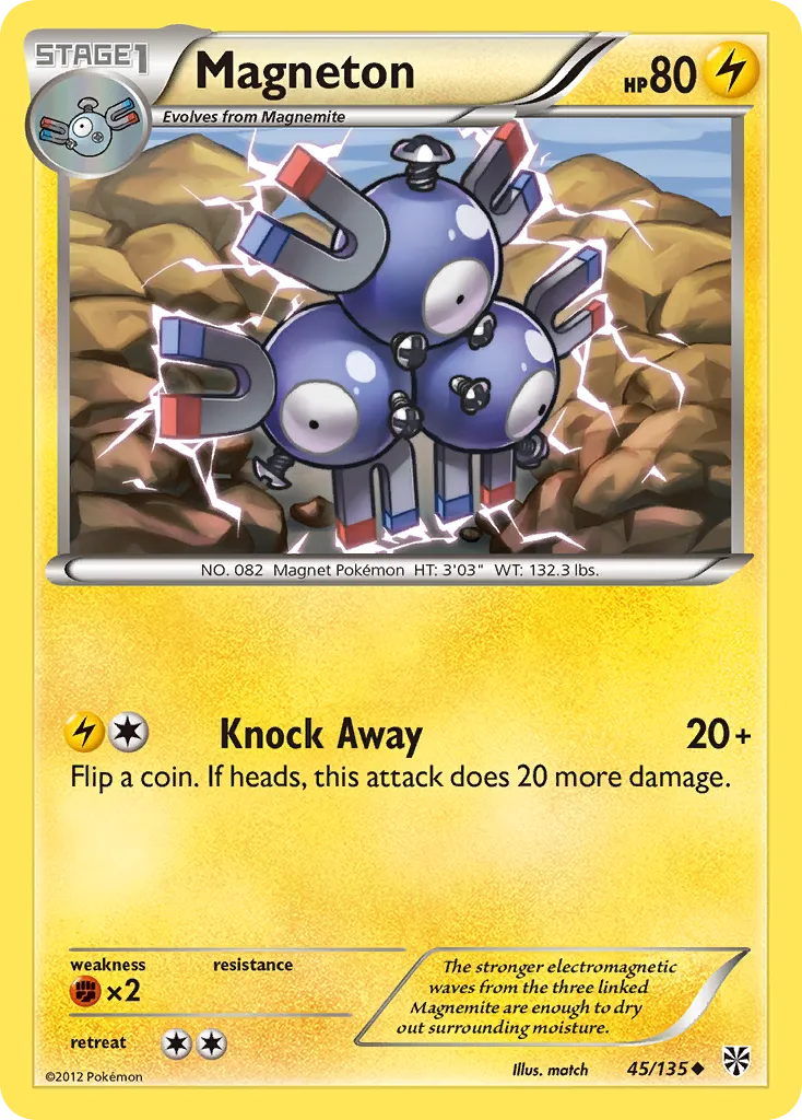 Magneton #45, Plasma Storm Reverse Foil
