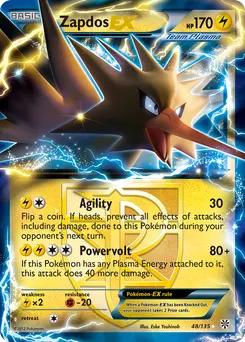 Zapdos-EX #48, Standard