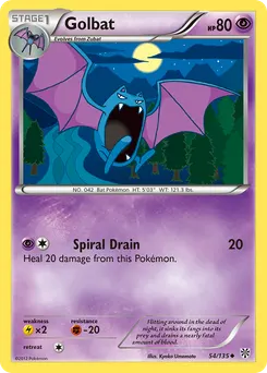 Golbat #54, Reverse Foil