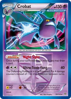 Crobat #55, Reverse Foil