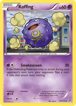 Koffing #57, Reverse Foil