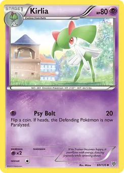 Kirlia #60, Reverse Foil