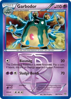 Garbodor #66, Reverse Foil