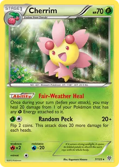 Cherrim #7, Reverse Foil