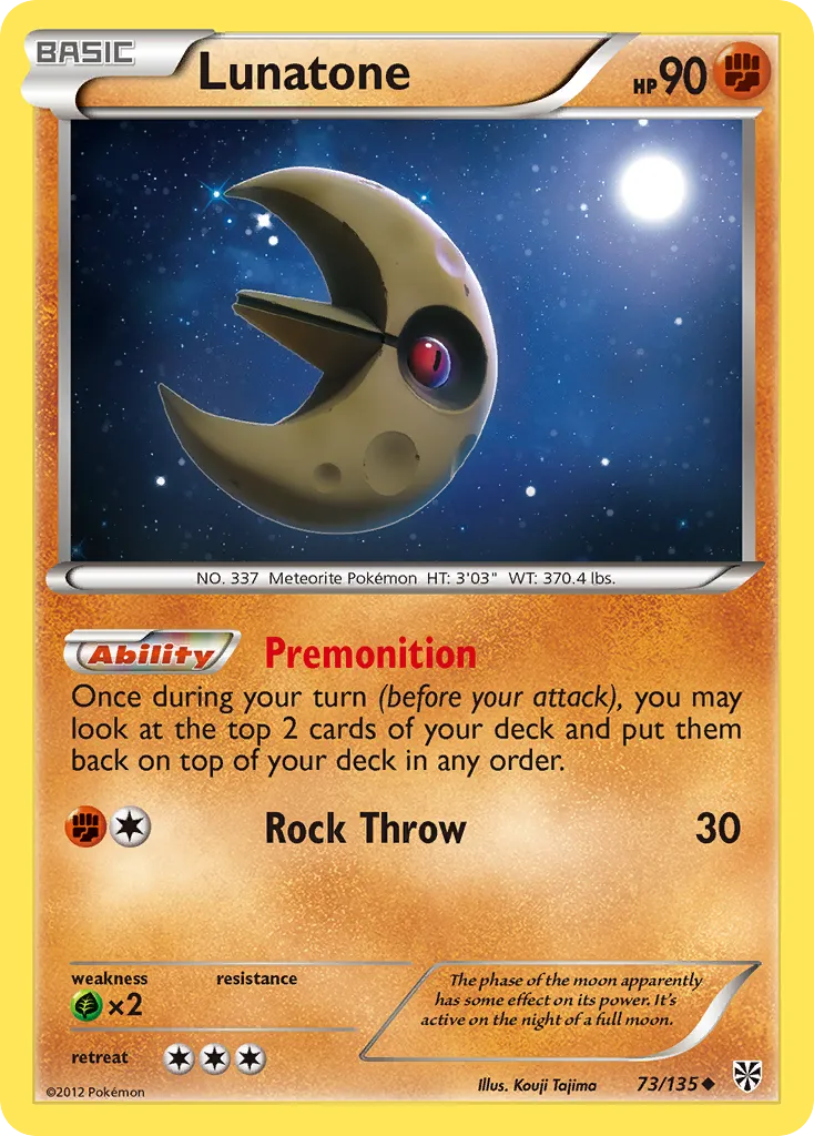 Lunatone #73, Plasma Storm