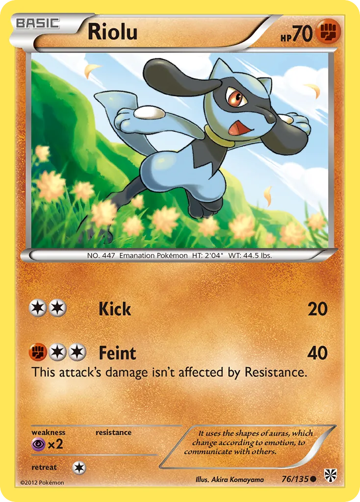 Riolu #76, Plasma Storm