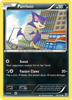 Purrloin #83, Reverse Foil