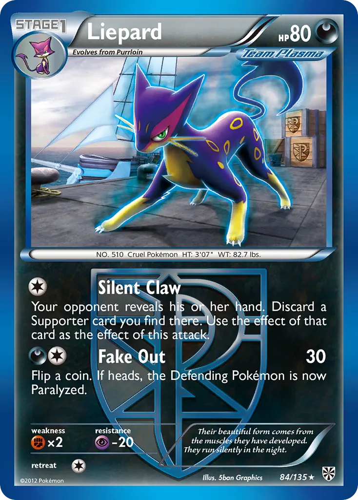 Liepard #84, Plasma Storm