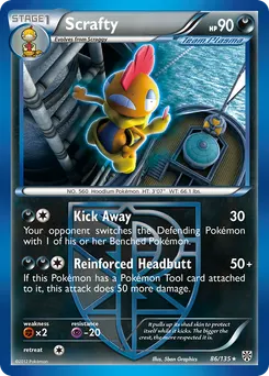Scrafty #86, Reverse Foil