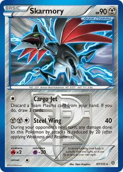 Skarmory #87, Reverse Foil