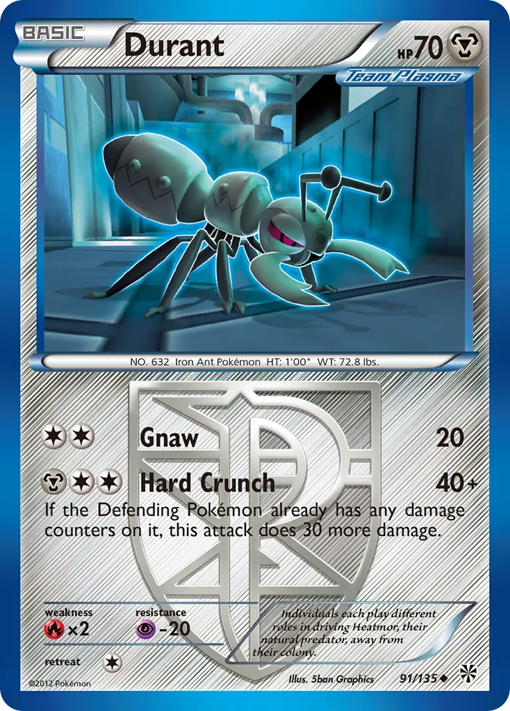 Durant #91, Plasma Storm Reverse Foil