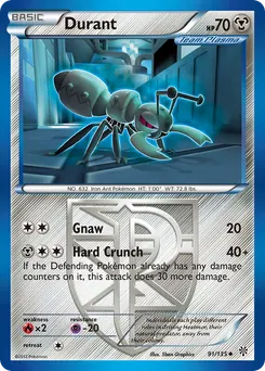 Durant #91, Reverse Foil