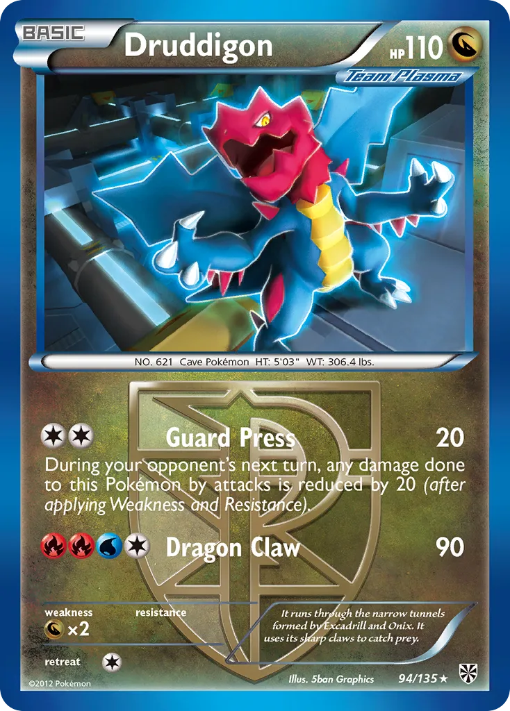 Druddigon #94, Plasma Storm