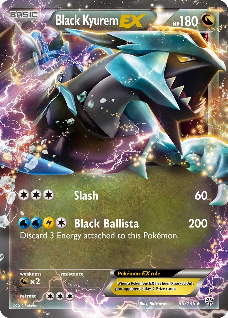 Black Kyurem-EX #95, Plasma Storm