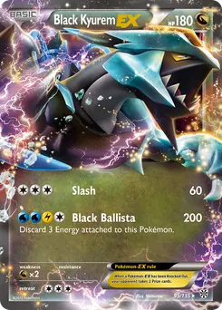Black Kyurem-EX #95, Standard
