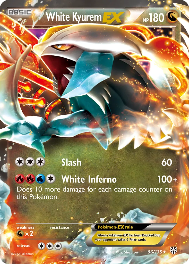 White Kyurem-EX #96, Plasma Storm