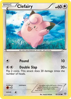 Clefairy #97, Plasma Storm