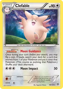 Clefable #98, Plasma Storm