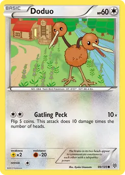 Doduo #99, Plasma Storm