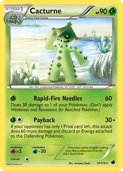 Cacturne #10, Plasma Freeze