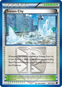 Frozen City #100, Plasma Freeze