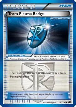 Team Plasma Badge #104, Plasma Freeze