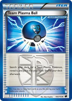 Team Plasma Ball #105, Plasma Freeze
