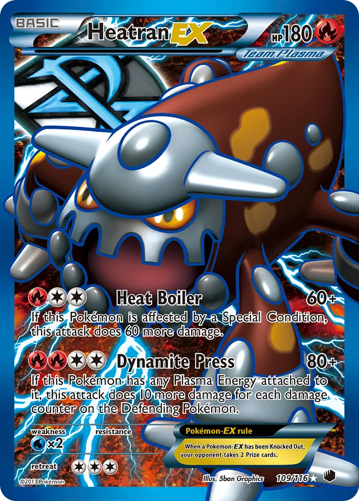 Heatran-EX #109, Plasma Freeze
