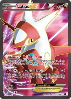 Latias-EX #112, Standard