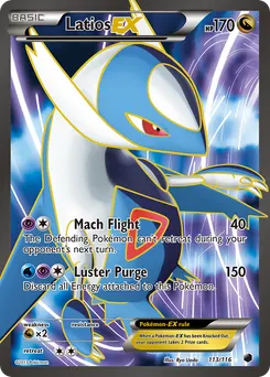 Latios-EX #113, Holo