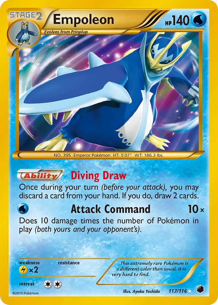 Empoleon #117, Plasma Freeze