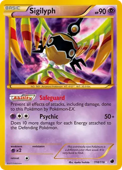 Sigilyph #118, Standard