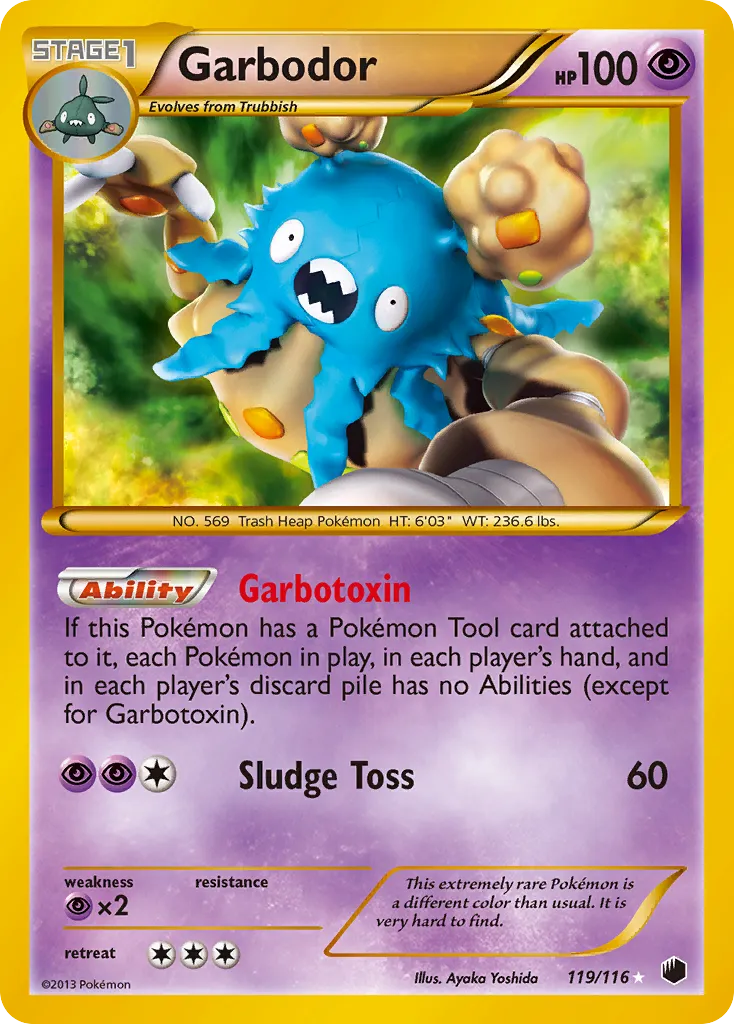 Garbodor #119, Plasma Freeze
