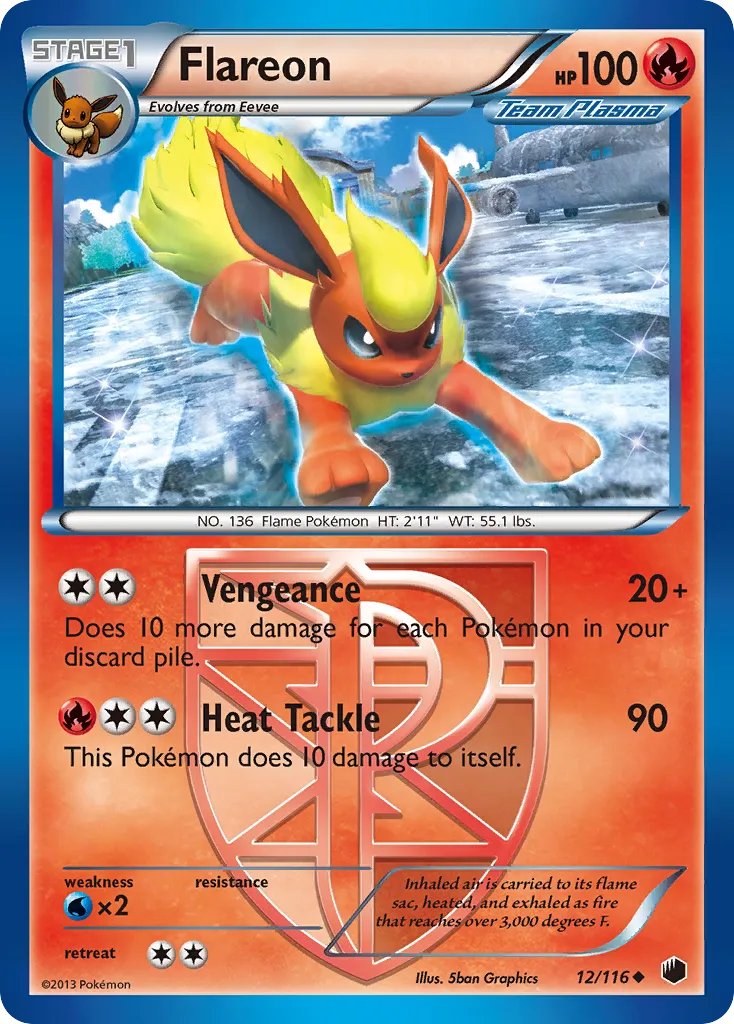 Flareon #12, Plasma Freeze