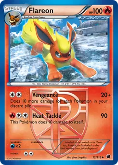 Flareon #12, Reverse Foil