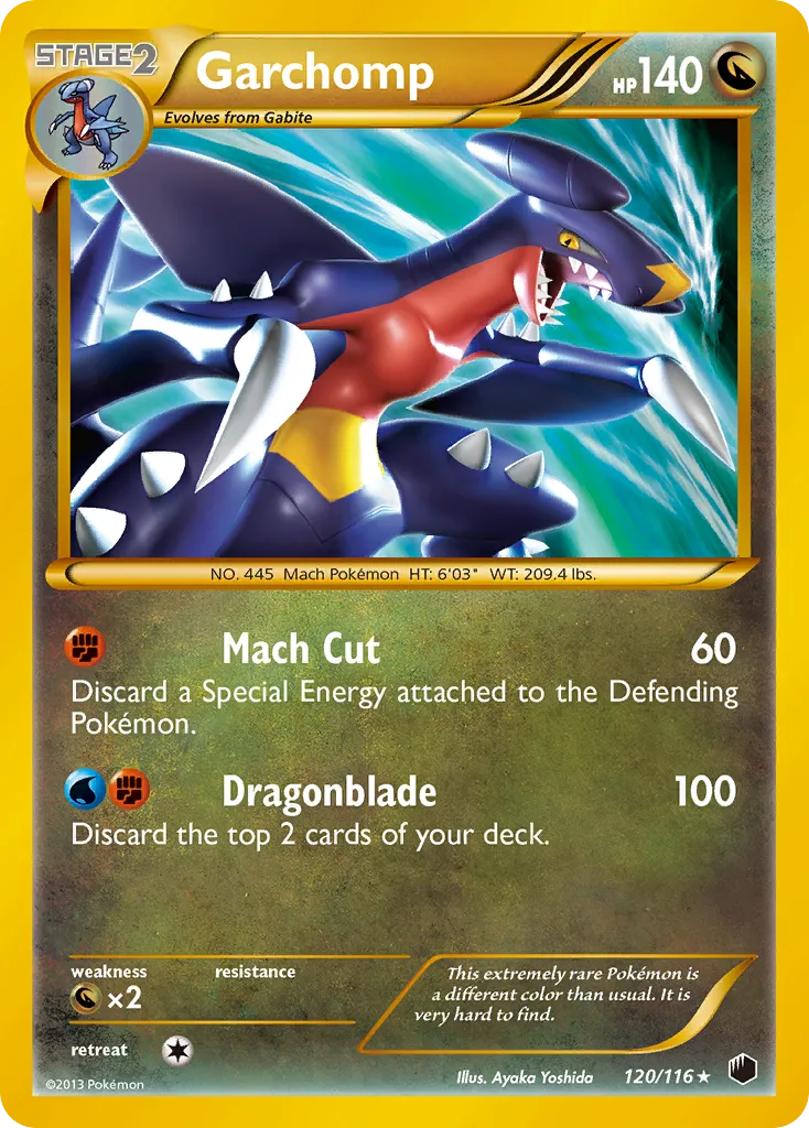 Garchomp #120, Plasma Freeze