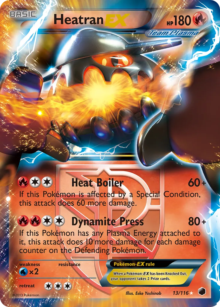 Heatran-EX #13, Plasma Freeze