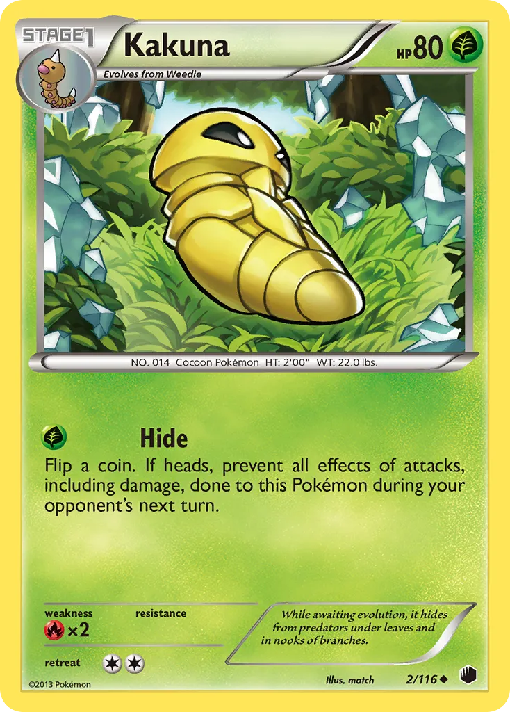 Kakuna #2, Plasma Freeze Reverse Foil