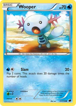 Wooper #21, Plasma Freeze