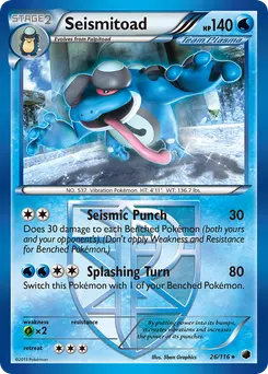 Seismitoad #26, Plasma Freeze