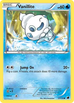 Vanillite #27, Plasma Freeze