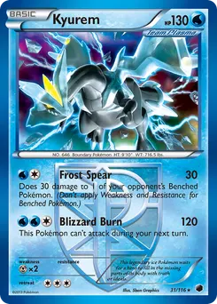 Kyurem #31, Reverse Foil