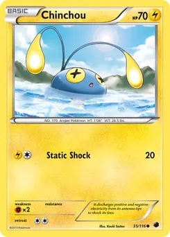 Chinchou #35, Plasma Freeze