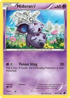 Nidoran ♀ #40, Plasma Freeze