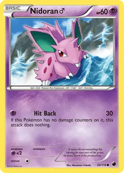 Nidoran ♂ #43, Plasma Freeze
